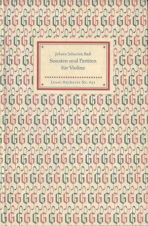 Bild des Verkufers fr Sonaten und Partiten fr Violine allein. Wiedergabe der Handschrift. Mit einem Nachwort herausgegeben von Gnter Hauwald. Geleitwort von Yehudi Menuhin. zum Verkauf von Versandantiquariat Alraune