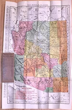 Imagen del vendedor de Vest Pocket Map of ARIZONA (1904) a la venta por Carydale Books