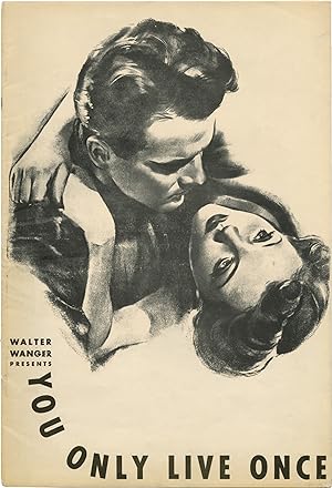Seller image for You Only Live Once (Original pressbook for the 1937 film) for sale by Royal Books, Inc., ABAA