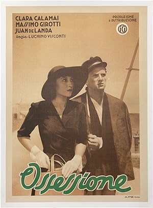 Imagen del vendedor de Ossessione [The Postman Always Rings Twice] (Complete set of three original Italian Fotobusta posters) a la venta por Royal Books, Inc., ABAA