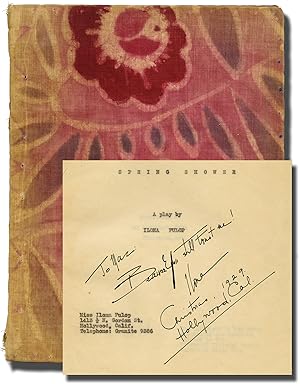 Bild des Verkufers fr Spring Shower (Original screenplay for the 1932 film) zum Verkauf von Royal Books, Inc., ABAA