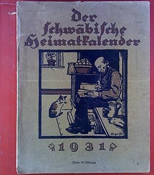 Seller image for Der Schwbische Heimatkalender 1931, Ein Volkskalender for sale by biblion2