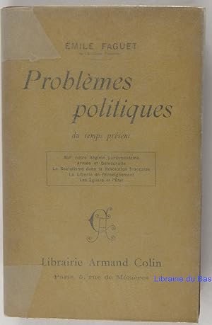 Problèmes politiques du temps présent