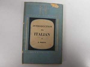 Image du vendeur pour Introduction to Italian. mis en vente par Goldstone Rare Books