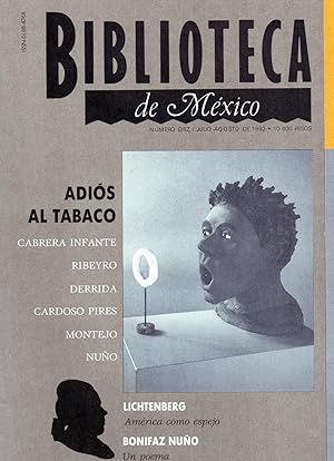 Immagine del venditore per Revista biblioteca de Mexico( literatura ,poesia).Num.10 venduto da JP Livres