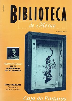 Seller image for Revista biblioteca de Mexico( literatura ,poesia).num20 for sale by JP Livres