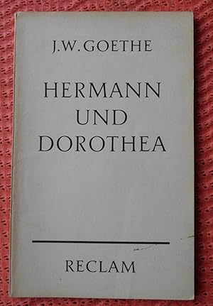 Bild des Verkufers fr Hermann und Dorothea: In neun Gesngen zum Verkauf von Buchstube Tiffany