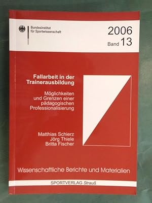 Seller image for Fallarbeit in der Trainerausbildung for sale by Buchantiquariat Uwe Sticht, Einzelunter.