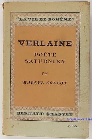 Imagen del vendedor de Verlaine Pote saturnien a la venta por Librairie du Bassin