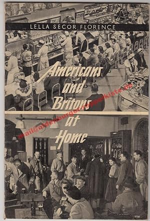 Seller image for Americans and Britons at home (1953) for sale by Oldenburger Rappelkiste
