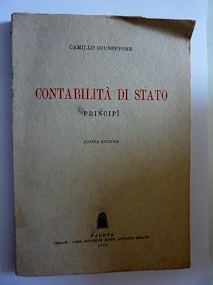 CONTABILITA' DI STATO PRINCIPI Quarta Edizione