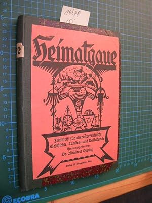 Imagen del vendedor de Heimatgaue 1931. 12. Jahrgang. a la venta por Klaus Ennsthaler - Mister Book