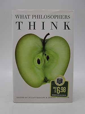 Imagen del vendedor de What Philosophers Think (First Edition) a la venta por Shelley and Son Books (IOBA)