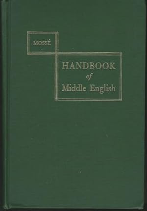 Image du vendeur pour Handbook of Middle English, The mis en vente par Lavendier Books