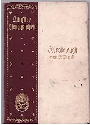 Imagen del vendedor de Gainsborough a la venta por Bcherpanorama Zwickau- Planitz