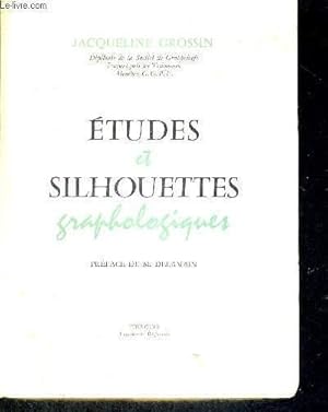 Seller image for ETUDES ET SILHOUETTES GRAPHOLOGIQUES for sale by Le-Livre