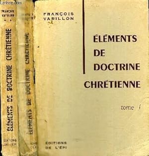 Bild des Verkufers fr ELEMENTS DE DOCTRINE CHRETIENNE - 2 VOLUMES - TOMES 1 ET 2 zum Verkauf von Le-Livre