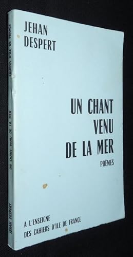 Bild des Verkufers fr Un chant venu de la mer zum Verkauf von Abraxas-libris
