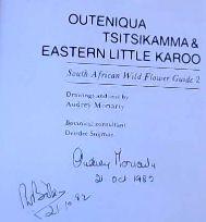 Imagen del vendedor de Outeniqua Tsitsikamma &amp; Eastern Little Karoo: South African Wild Flower Guide 2 a la venta por Chapter 1