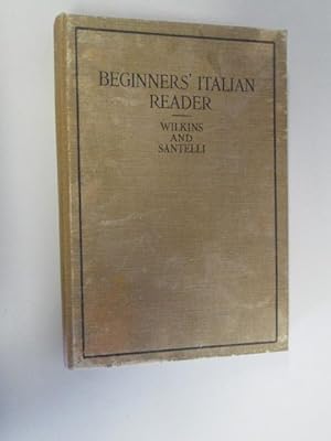 Seller image for Beginners' Italian reader for sale by Goldstone Rare Books