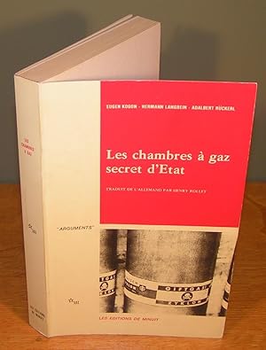 Seller image for LES CHAMBRES  GAZ SECRET D?TAT for sale by Librairie Montral