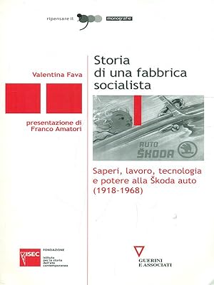 Bild des Verkufers fr Storia di una fabbrica socialista zum Verkauf von Librodifaccia