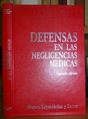 Seller image for DEFENSAS EN LAS NEGLIGENCIAS MEDICAS for sale by Fbula Libros (Librera Jimnez-Bravo)