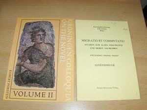 Seller image for 2 TITELN v. H. KLOFT : "Das Elend der Alten Welt - Antike Wirtschaft und Gesellschaft im Werk Karl Kautskys" aus MIGRATIO ET COMMVTATIO - STUDIEN ZUR ALTEN GESCHICHTE UND DEREN NACHLEBEN, S. 176-195 // "Imagination und Realitt - berlegungen zur Wirtschaftsstruktur des Romans Daphnis und Chloe" aus GRONINGEN COLLOQUIA ON THE NOVEL - VOLUME II (Egbert Forsten), S. 45-61 mit Literatur. + 2 AUTOGRAPHEN *. Sonderdruck - Estratto - Extraits. for sale by Antiquariat am Ungererbad-Wilfrid Robin