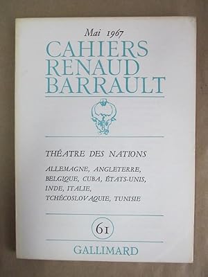 Imagen del vendedor de Cahiers Renaud-Barrault, No. 61 a la venta por Atlantic Bookshop