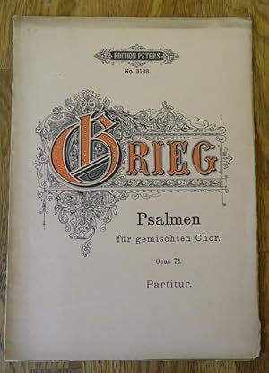 Psalmen frei nach älteren norwegischen Kirchenmelodien Op. 74 (Für gemischten Chor a Cappella und...