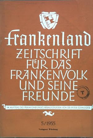 Bild des Verkäufers für Der Säemann; in: Heft 5/1955 Frankenland, Zeitschrift für das Frankenvolk und seine Freunde; zum Verkauf von books4less (Versandantiquariat Petra Gros GmbH & Co. KG)