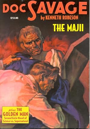 Bild des Verkufers fr Doc Savage #9: The Majii and the Golden Man zum Verkauf von Ziesings