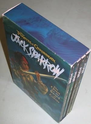 Seller image for Pirates of the Caribbean: Jack Sparrow: The Quest for the Sword of Cortes (box/slipcase) book 1 - The Coming Sword; book 2 - The Siren Song; book 3 - The Pirate Chase; book 4 - The Sword of Cortes; -(1st 4 volume set "Jack Sparrow" in box/slipcase)- for sale by Nessa Books