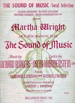 Seller image for The Sound of Music Vocal Selection, Leland Hayward, for sale by Rose City Books