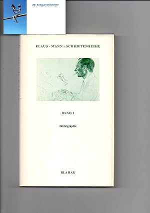 Bild des Verkufers fr Klaus-Mann-Schriftenreihe. Band 1: Bibliographie. zum Verkauf von Antiquariat Schrter -Uta-Janine Strmer