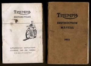 Instruction Manual for Triumph Motor Cycles 1951 Models