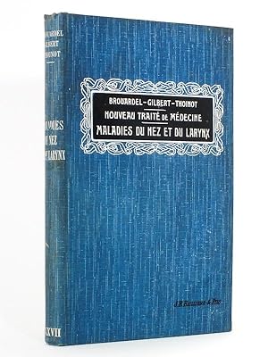 Bild des Verkufers fr Maladies du nez et du larynx ( Nouvau trait de mdecine et de thrapeutique, Tome XXVII ) zum Verkauf von Librairie du Cardinal