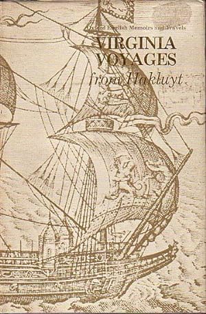 Seller image for VIRGINIA VOYAGES FROM HAKLUYT for sale by Jean-Louis Boglio Maritime Books