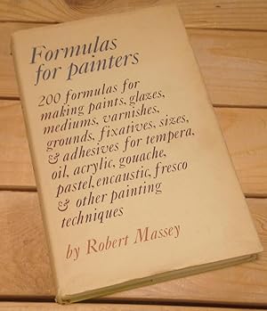 Seller image for Formulas for Painters for sale by Xochi's Bookstore & Gallery