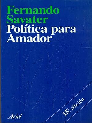 Image du vendeur pour Politica para Amador mis en vente par Librodifaccia