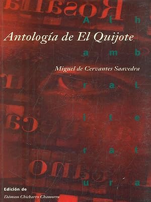 Bild des Verkufers fr Antologia de El Quijote zum Verkauf von Librodifaccia