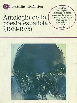 Imagen del vendedor de Antologia de la poesia espanola (1939-1975) a la venta por Librodifaccia
