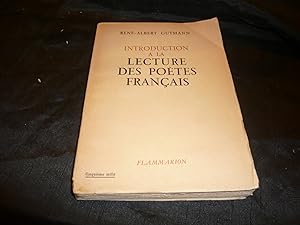 Introduction A La Lecture Des Poètes Français