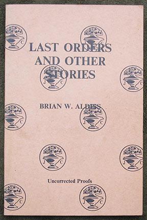 Image du vendeur pour Last Orders and Other Stories. mis en vente par William Matthews/The Haunted Bookshop