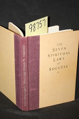 Imagen del vendedor de The Seven Spiritual Laws of Success a Practical Guide to the Fulfillment of Your Dreams a la venta por Princeton Antiques Bookshop