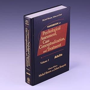 Image du vendeur pour Handbook of Psychological Assessment, Case Conceptualization, and Treatment, Vol 1: Adults mis en vente par Salish Sea Books
