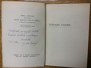 Seller image for Udvozlet a Jovo Asszonyanak for sale by Halper's Books