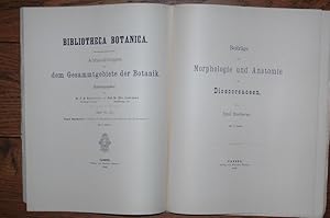 Bild des Verkufers fr Beitrge zur Morphologie und Anatomie der Dioscoreaceen. (= Bibliotheca Botanica, Heft 16). zum Verkauf von Antiquariat  Braun