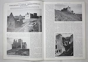 Bild des Verkufers fr Original Issue of Country Life Magazine Dated January 7th 1971, with a Main Feature on Crichton Castle, Midlothian, Scotland. With a Portrait Frontispiece of Miss Anne McCormick. zum Verkauf von Rostron & Edwards