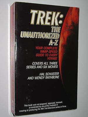 Imagen del vendedor de TREK: The Unauthorized A-Z a la venta por Manyhills Books